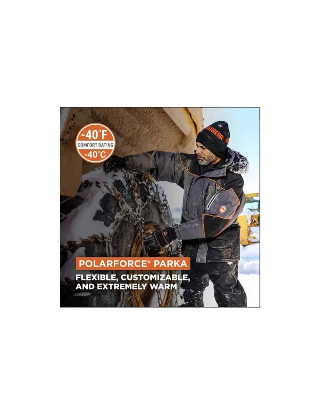 Parka PolarForce Froid Extrême 8340 Homme Refrigiwear