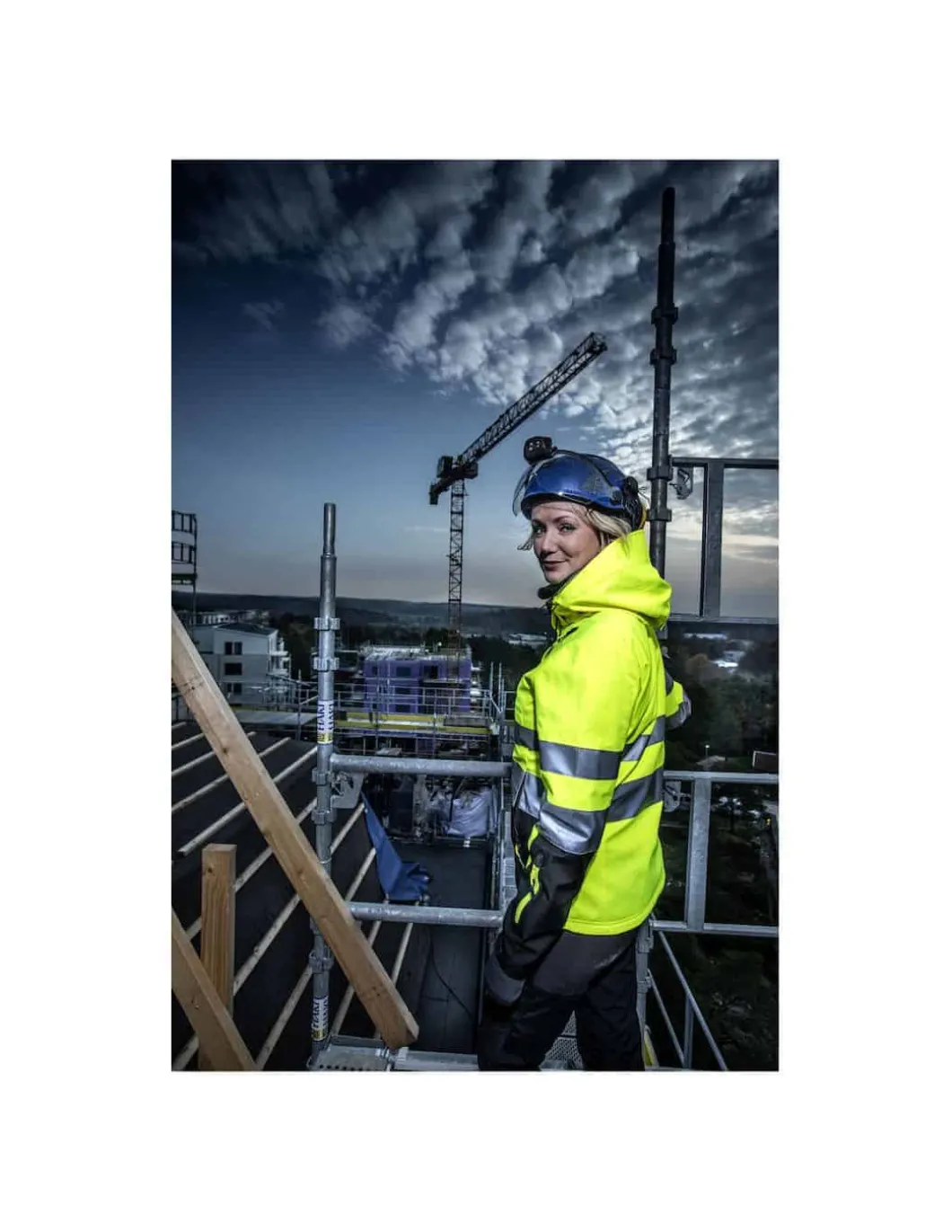 Parka Suédoise Femme De Protection Multi Intempéries Haute Visibilité Projob