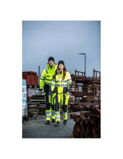 Parka Suédoise Femme De Protection Multi Intempéries Haute Visibilité Projob