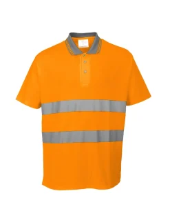 Polo De Signalisation Coton EN20471 Classe 2 S171 Portwest