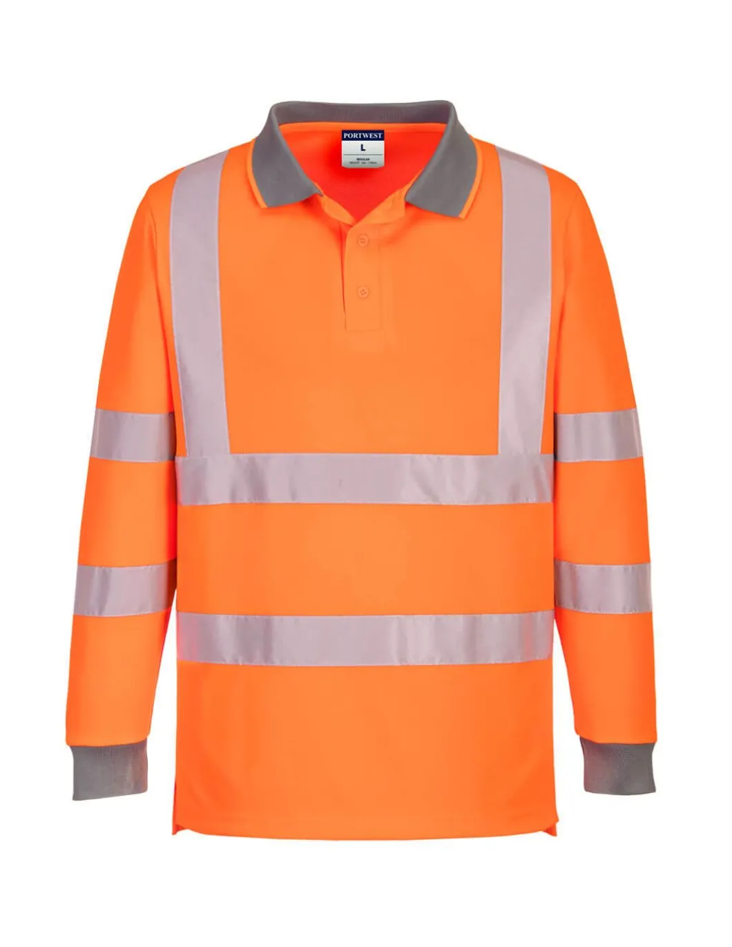 Polo De Travail Manches Longues HV EN20471 EC11 Portwest Lot De 6