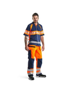 Polo Haute Visibilité Anti UV 40+ 3338 Blaklader