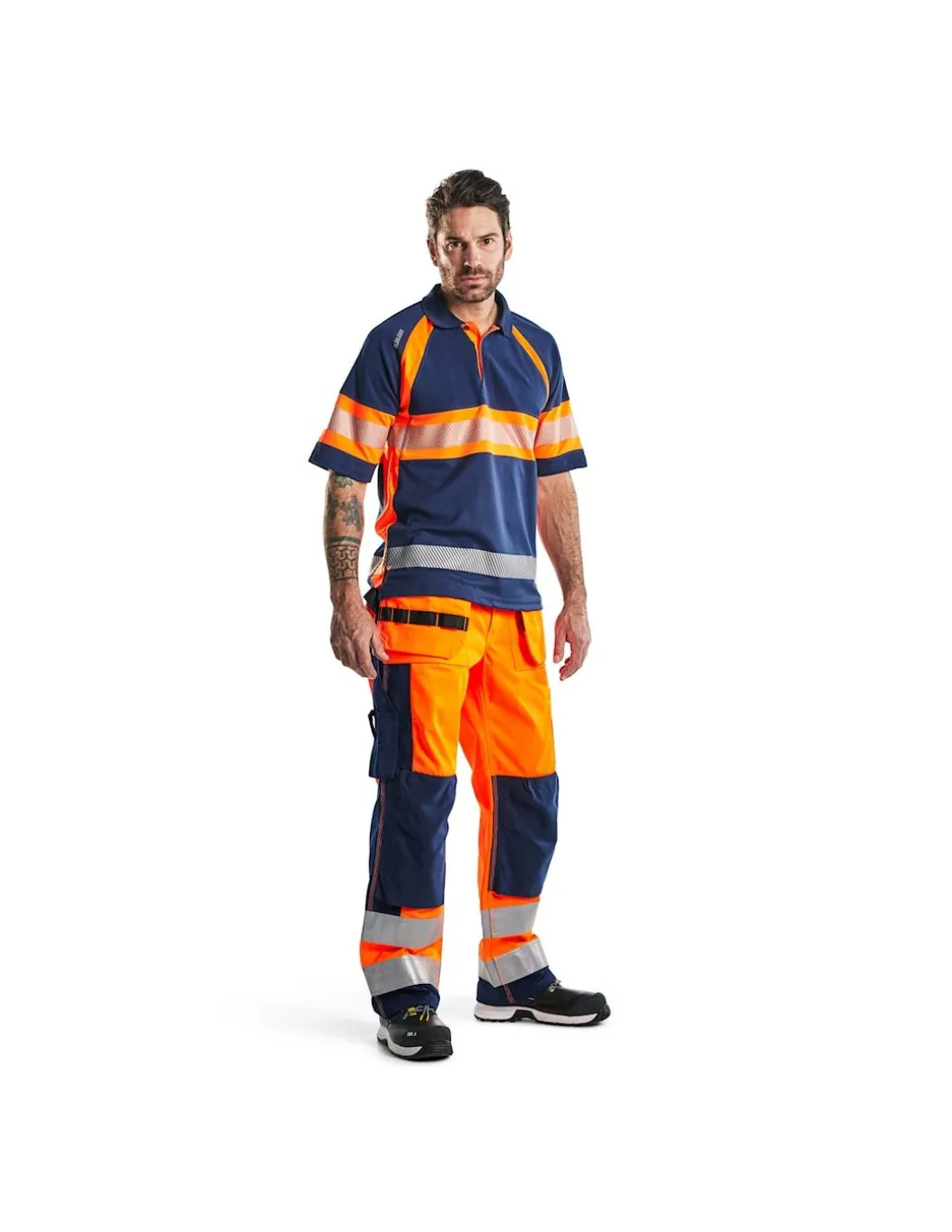 Polo Haute Visibilité Anti UV 40+ 3338 Blaklader