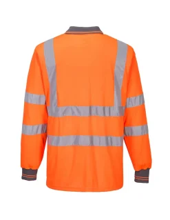 Polo Haute Visibilité EN20471 Classe 3 Manches Longues S277 Portwest