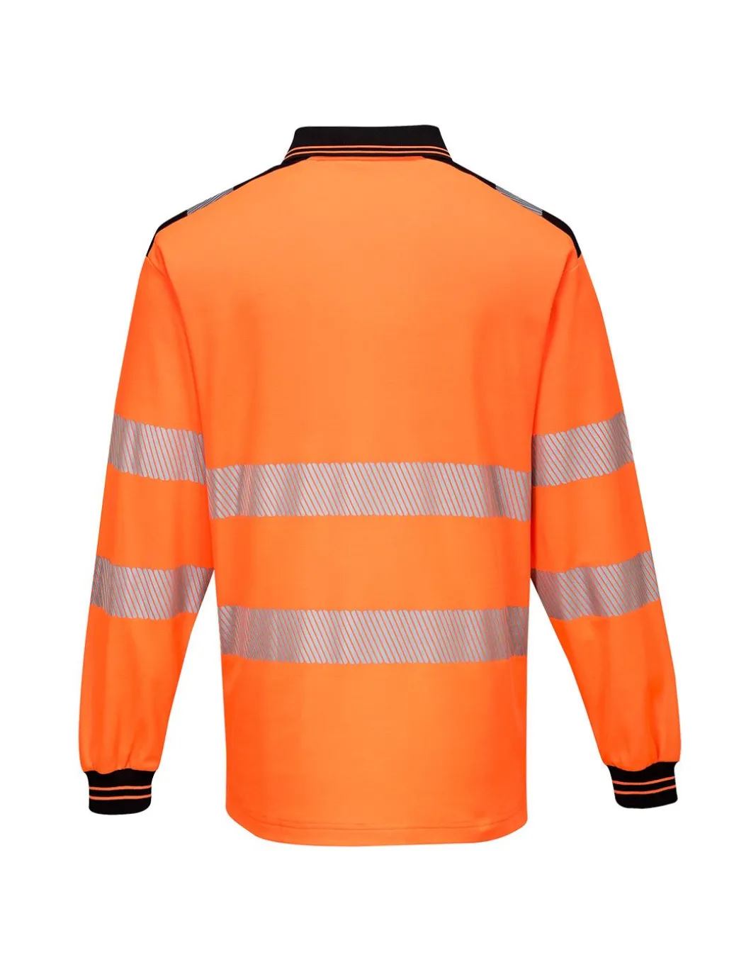 Polo Manches Longues Avec Poche Et Bandes Segmentées EN20471 Classe 2 T184 Portwest