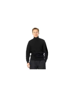 Pull Col Roulé Homme En Laine Mélangée Technoavia