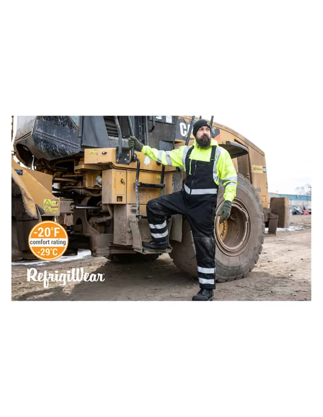 Salopette Softshell Réfléchissante Unisexe Froid Extrême 7495 Refrigiwear