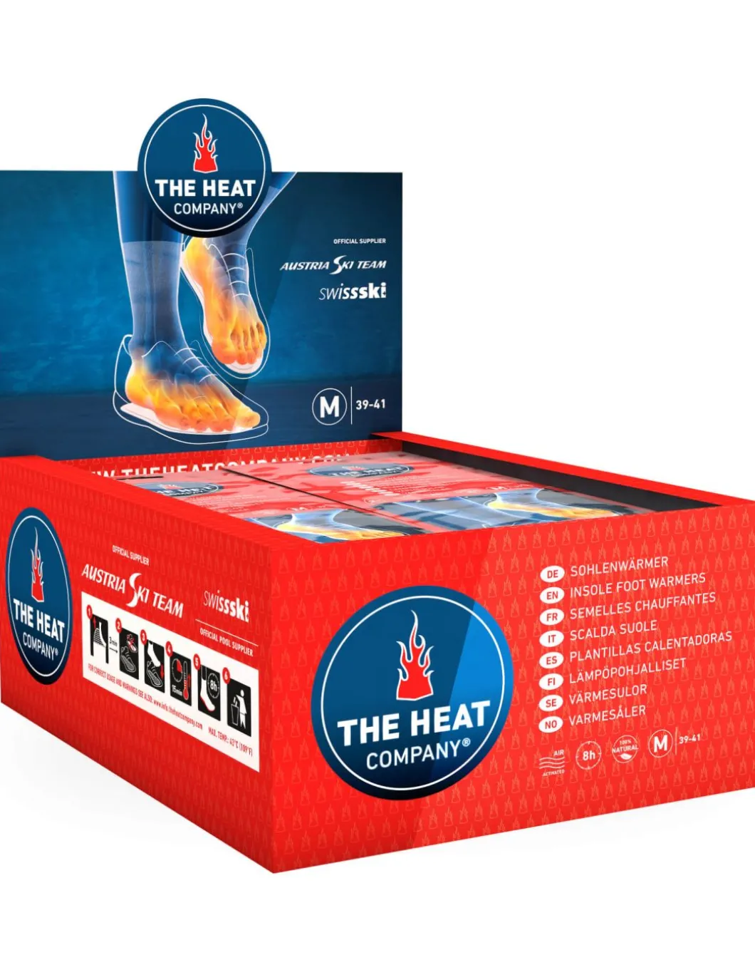 Semelles Auto-Chauffantes 8H De Chauffe