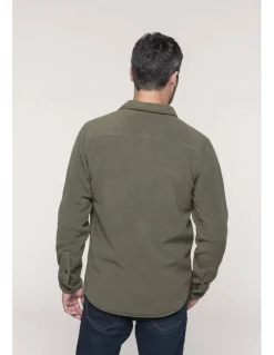 Sur Chemise Doublée Fourrure Polaire Haute Densité Homme