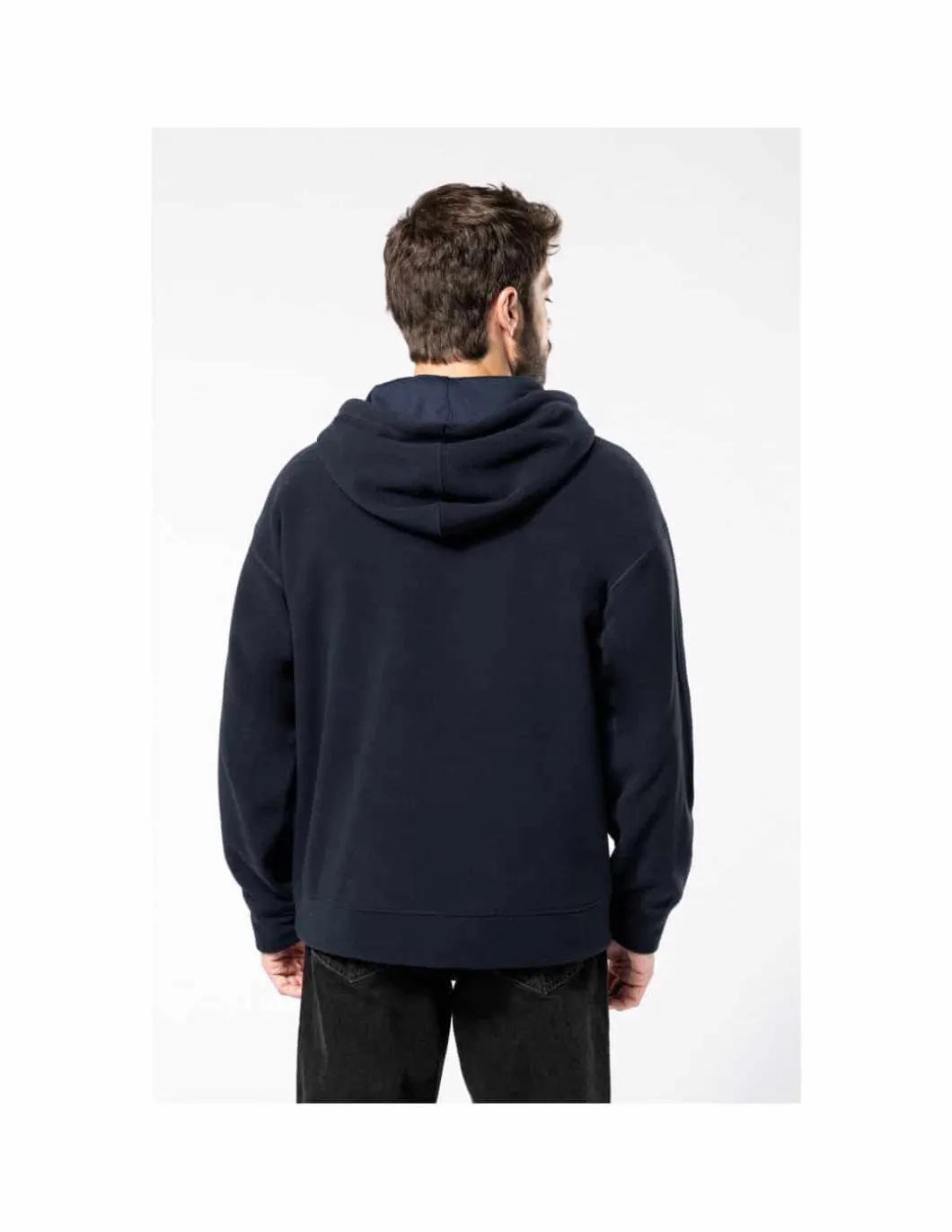 Sweatshirt à Capuche Unisexe En Micropolaire