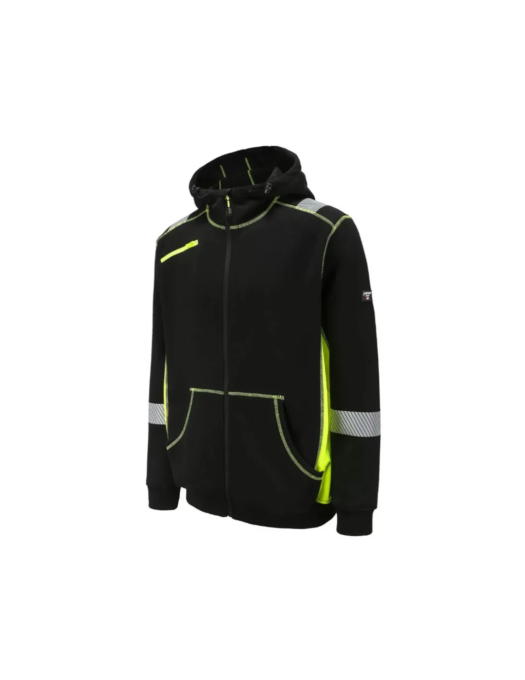 Sweatshirt à Capuche Zippé Chaud JERSEY