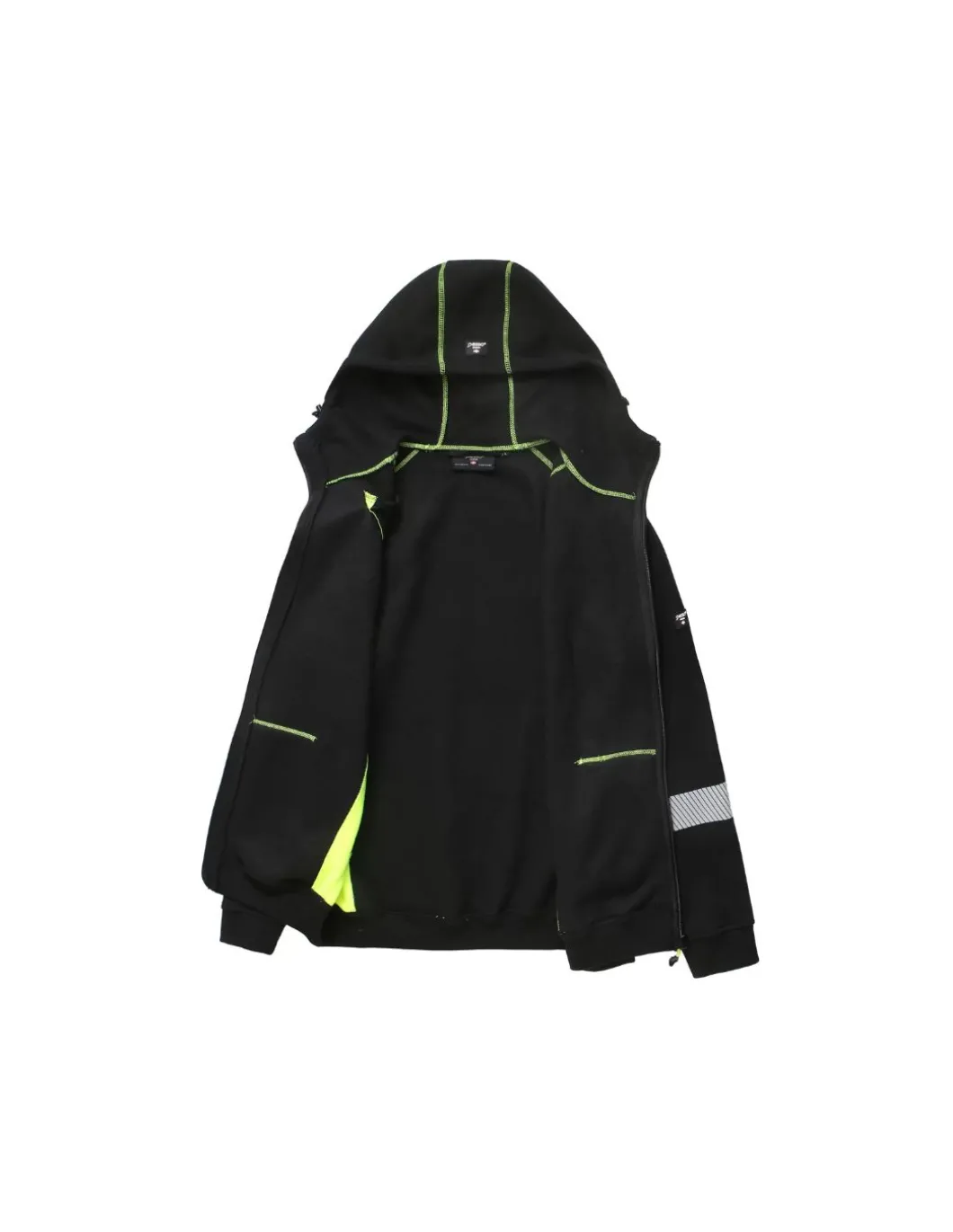 Sweatshirt à Capuche Zippé Chaud JERSEY