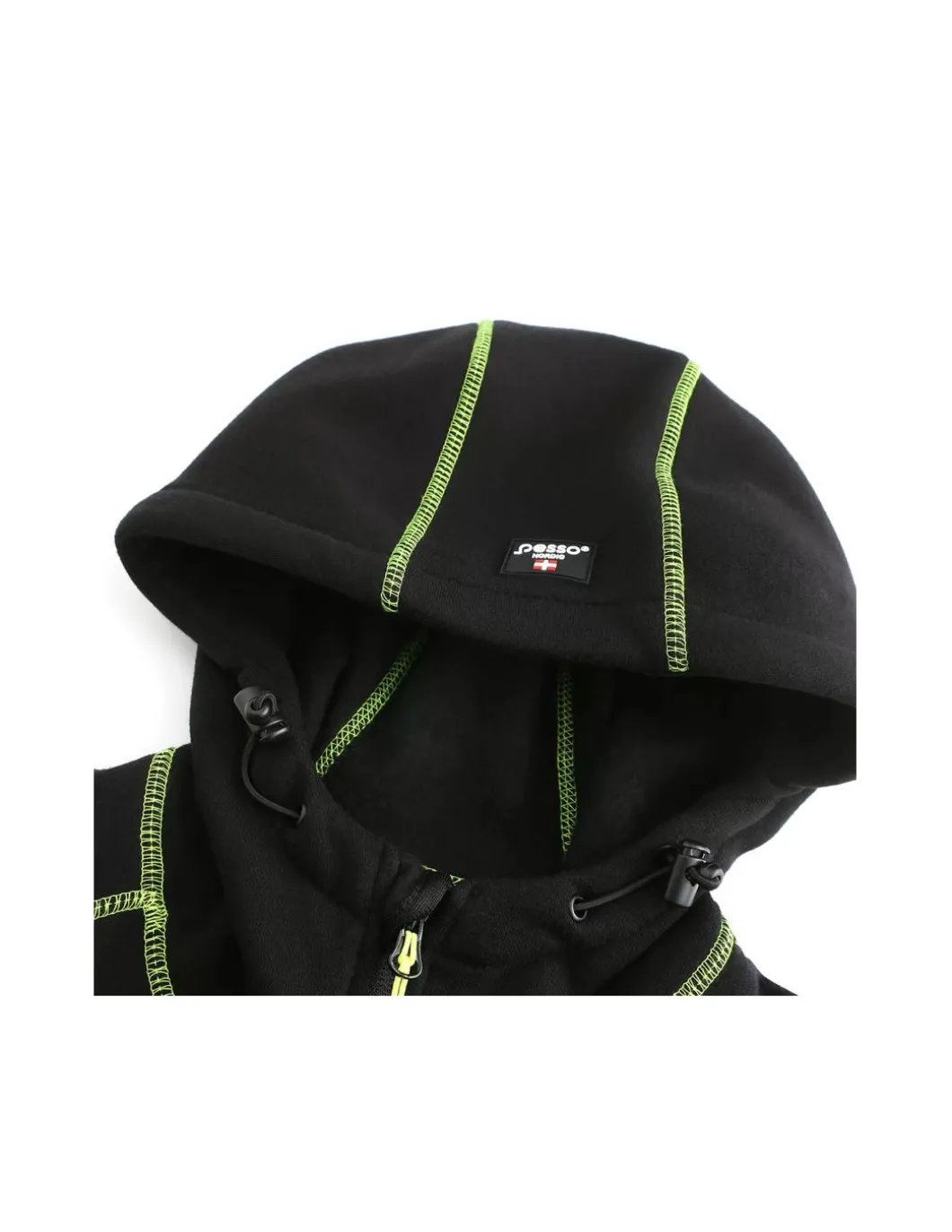 Sweatshirt à Capuche Zippé Chaud JERSEY