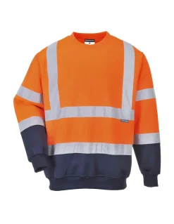 Sweatshirt Bicouleur EN ISO 20471 Classe 3 B306 Portwest