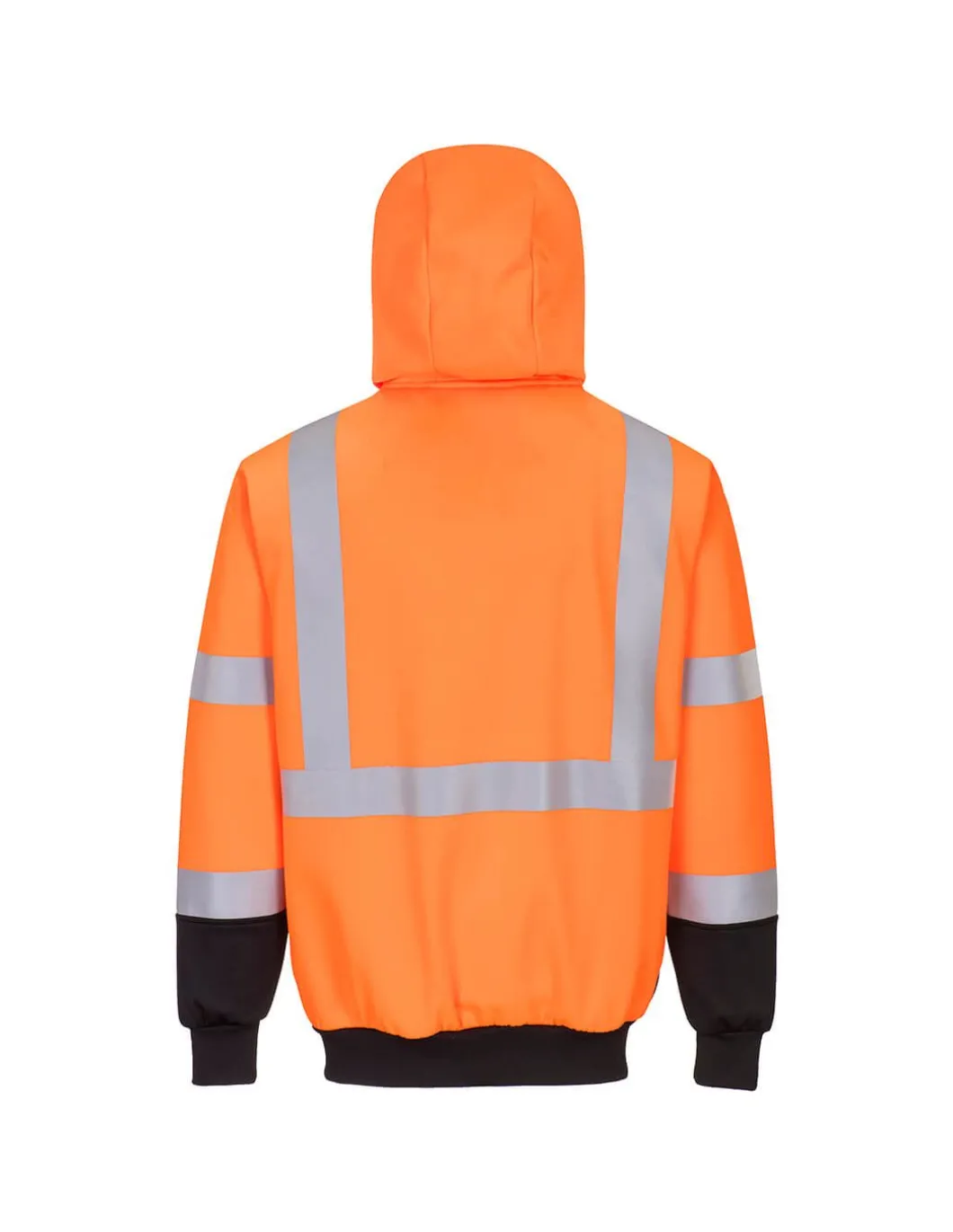 Sweatshirt Bicouleur Zippé à Capuche EN ISO 20471 Classe 3 B315 Portwest