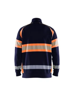 Sweatshirt Blaklader Col Montant Zippé Nouvelle Collection Haute Visibilité 3553