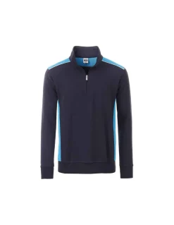 Sweatshirt De Travail Molletonné James & Nicholson Unisexe