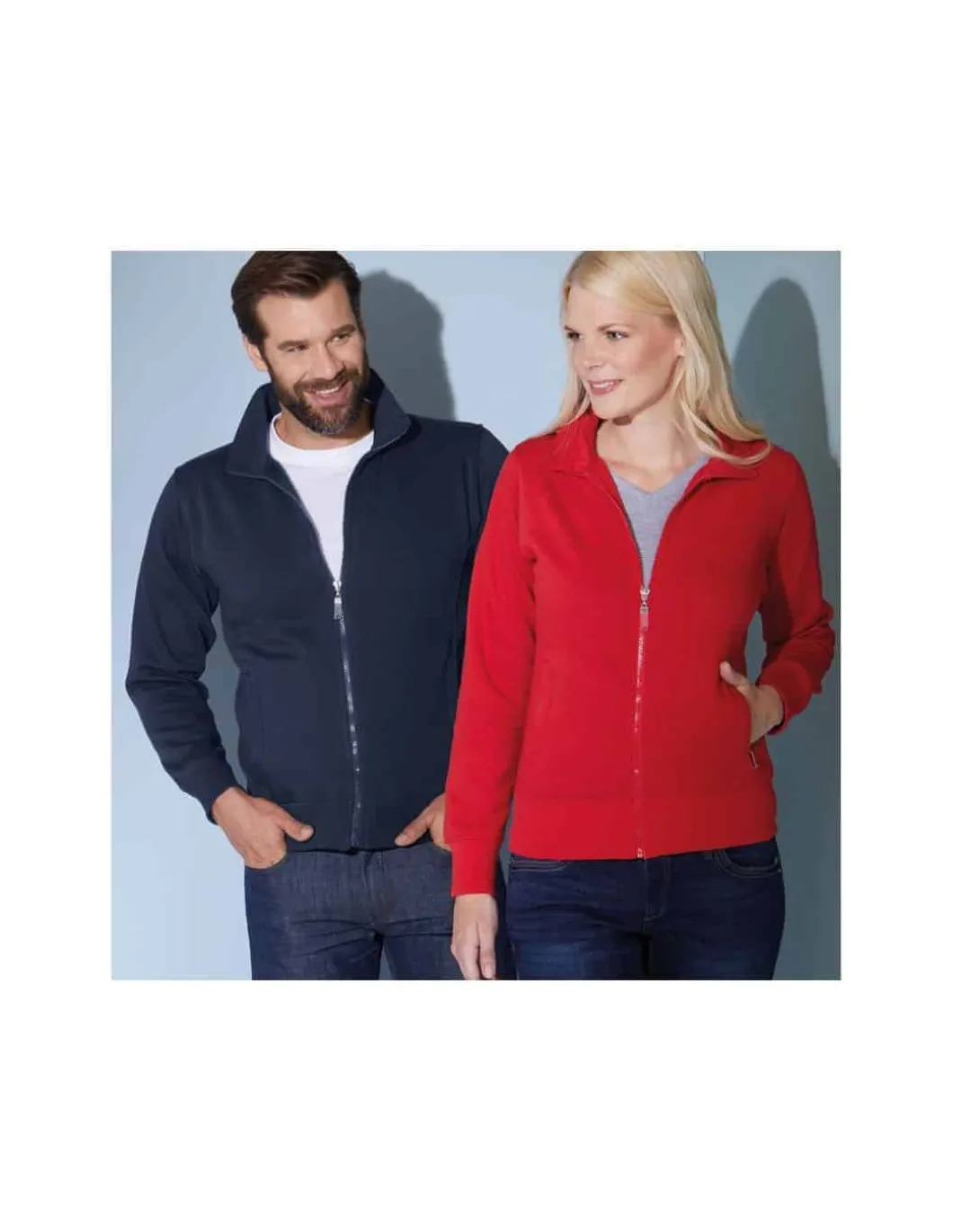 Sweatshirt Homme 300 G/m² Indéformable James & Nicholson