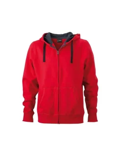 Sweatshirt Homme Déperlant Et Antitache à Capuche James & Nicholson