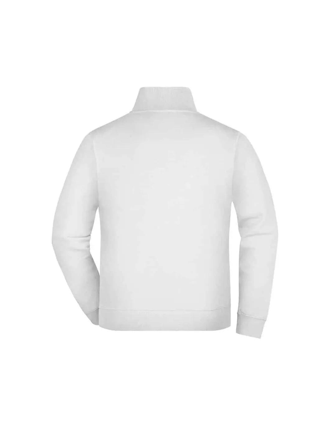 Sweatshirt Homme Zippé 100% Coton James & Nicholson