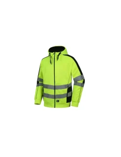 Sweatshirt HV à Capuche Zip FL05 Pesso