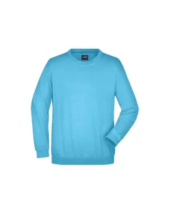 Sweatshirt épais Molletonné à Col Rond Pour Homme James & Nicholson
