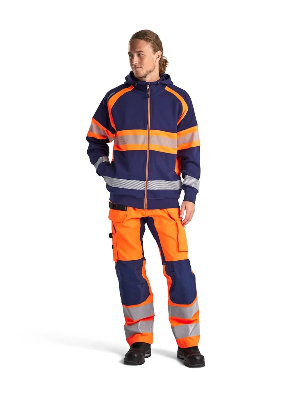 Sweatshirt Zippé à Capuche Nouvelle Collection Haute Visibilité 3552 Blaklader