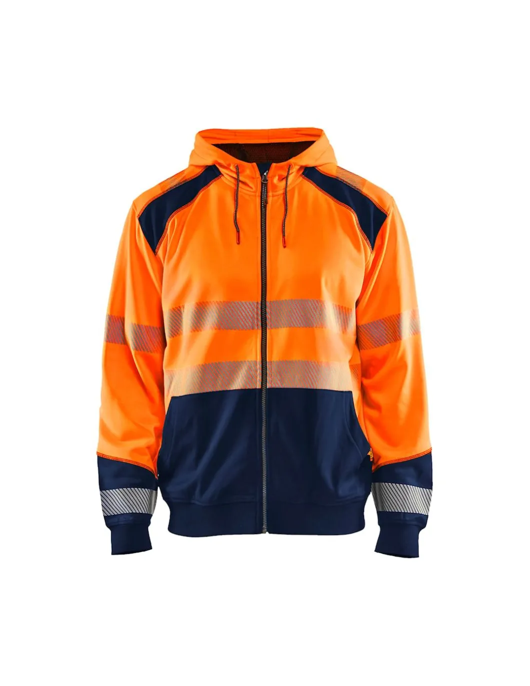 Sweatshirt Zippé à Poche Kangourou Nouvelle Collection Haute Visibilité 3546 Blaklader