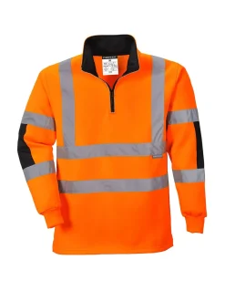 Sweatshirt Zippé De Signalisation EN ISO 20471 Classe 3 B308 Portwest