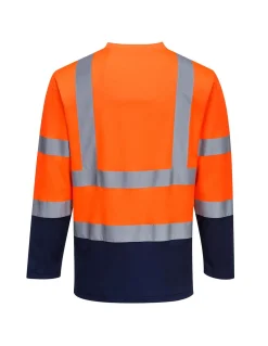 Teeshirt Coton Manches Longues Idéal Par Temps Chaud EN20471 S280 Portwest