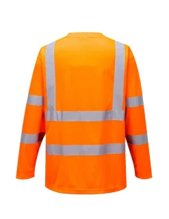Teeshirt Haute Visibilité EN20471 Manches Longues Idéal Par Temps Chaud S178 Portwest