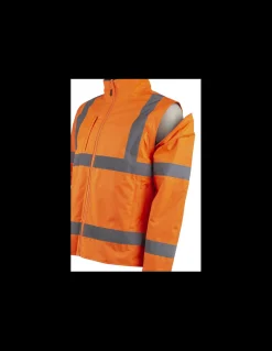 Veste De Travail D'Hiver Haute Visibilité