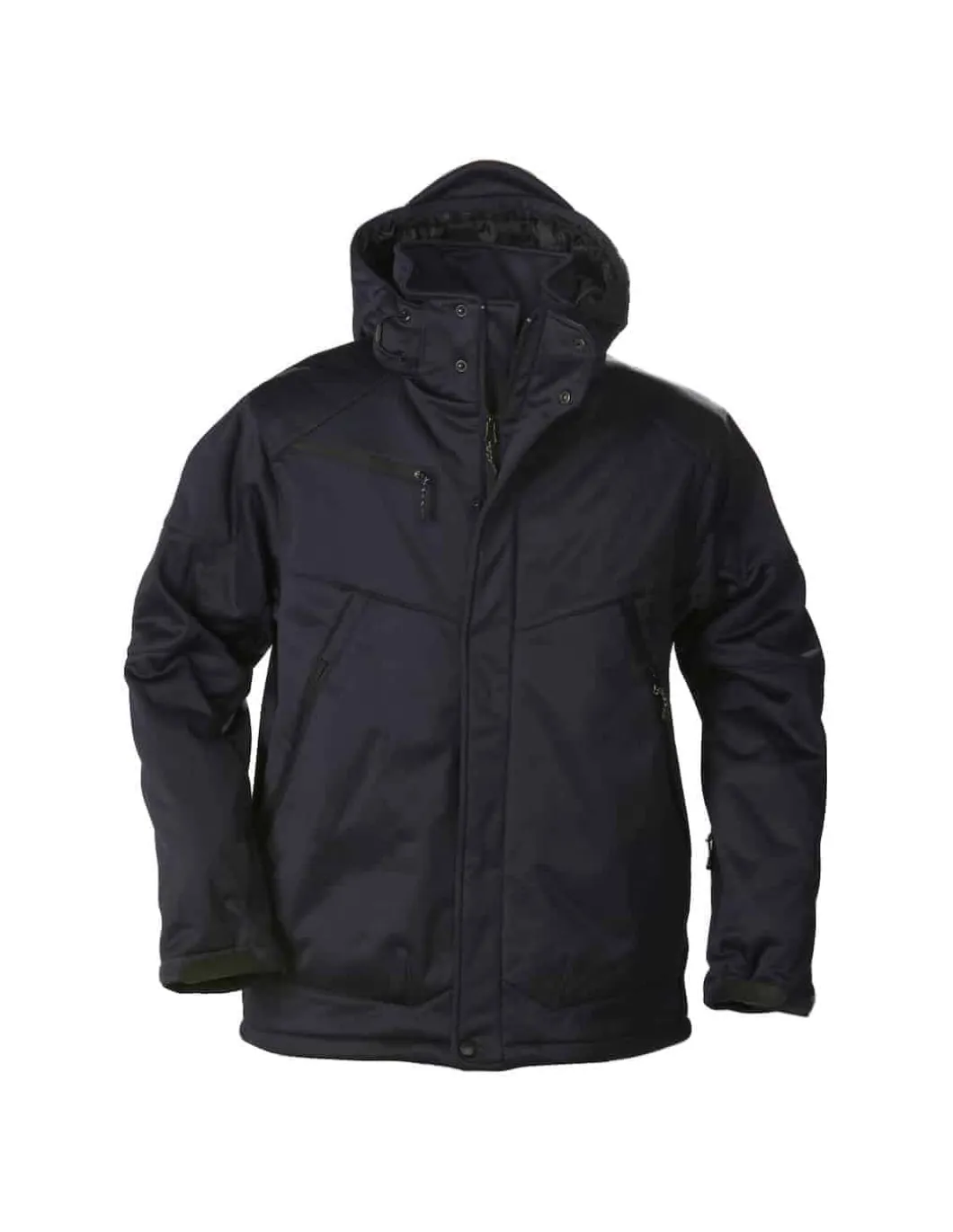 Veste D'Hiver Softshell Doublée Avec Capuche Amovible Homme Printer