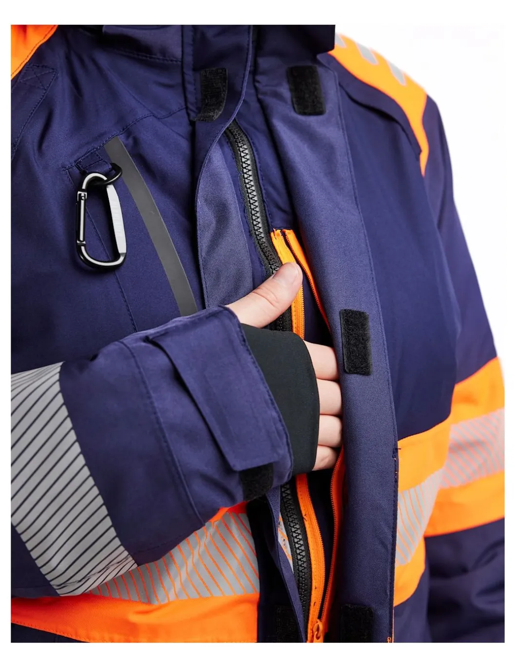 Veste Femme Hiver Blaklader 4470 Haute Visibilité Haute Imperméabilité 15.000 Mm