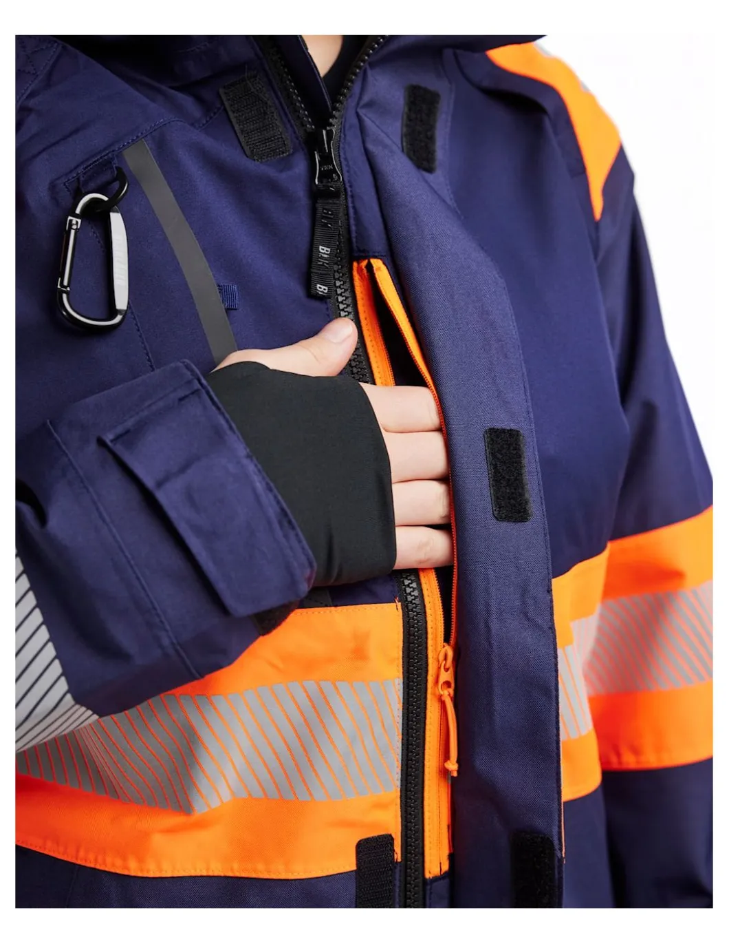 Veste Hardshell Blaklader Femme 4430 Haute Visibilité 15.000 Mm