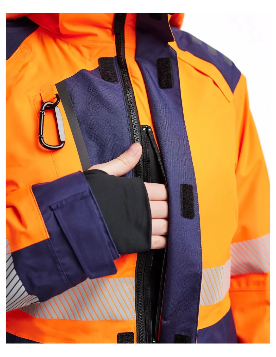 Veste Hardshell Blaklader Femme 4436 Haute Visibilité 11.000 Mm