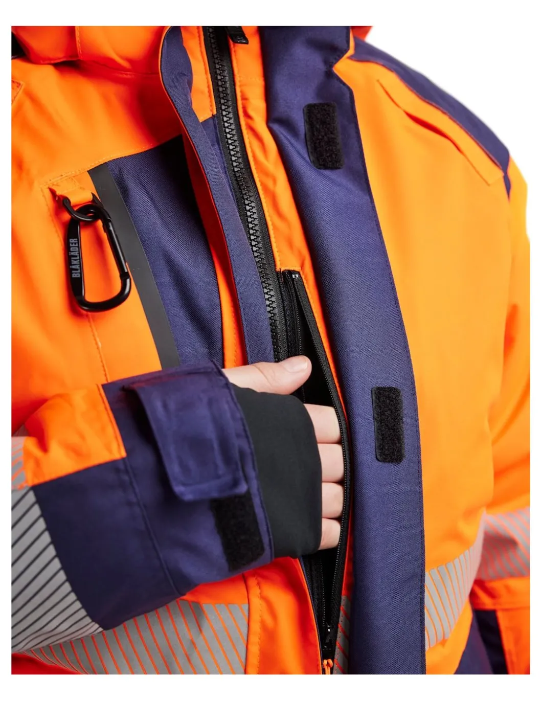 Veste Hiver Blaklader Femme 4456 Haute Visibilité Haute Imperméabilité 10.000 Mm