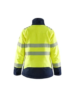 Veste Hiver Blaklader Femme FR Résistante Hi-vis 4917 Haute Visibilité Haute Imperméabilité 12.000 Mm