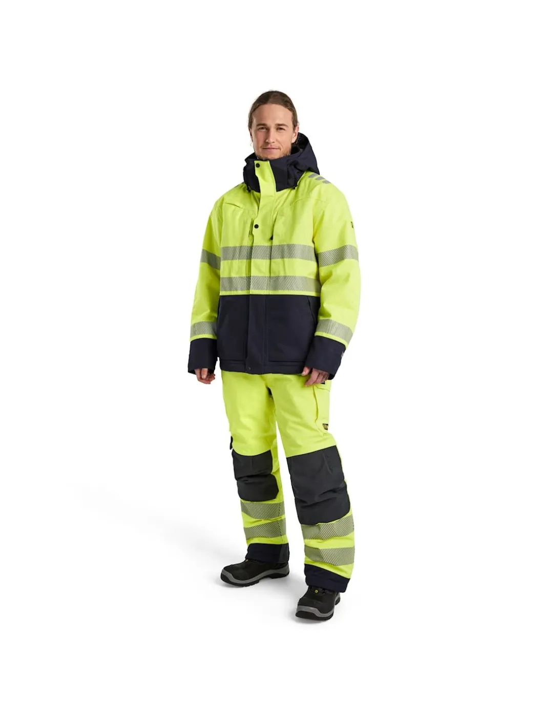 Veste Hiver Blaklader FR Résistante Hi-vis 4517 Haute Visibilité Haute Imperméabilité 11.000 Mm