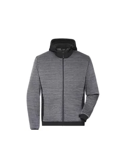 Veste Hybride à Capuche Homme Duvet Synthétique Dupont Sorona James & Nicholson