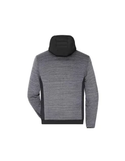 Veste Hybride à Capuche Homme Duvet Synthétique Dupont Sorona James & Nicholson