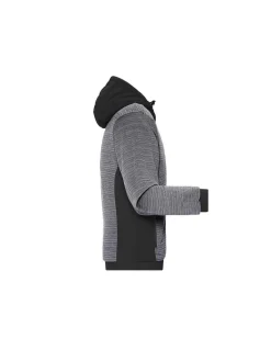 Veste Hybride à Capuche Homme Duvet Synthétique Dupont Sorona James & Nicholson