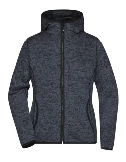 Veste Polaire En Tricot à Capuche Femme James & Nicholson