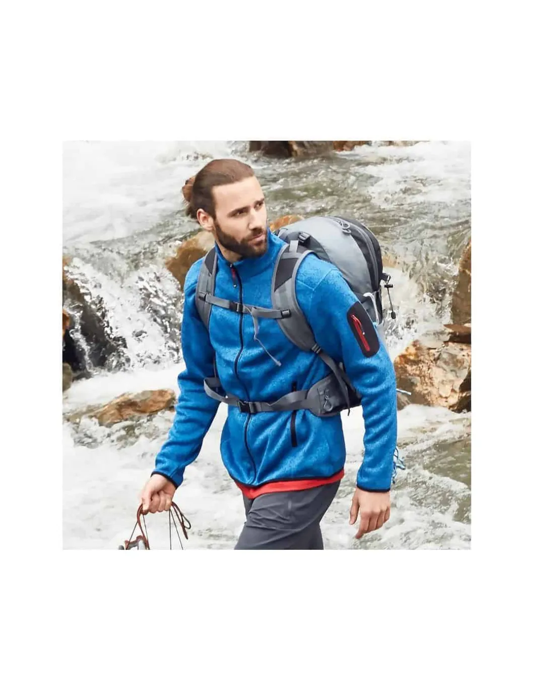 Veste Polaire En Tricot Homme James Nicholson