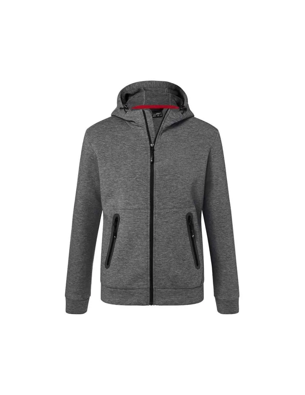 Veste Polaire Haute Densité à Capuche Homme James & Nicholson