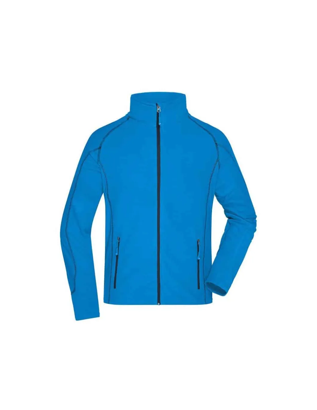 Veste Randonnée En Micro Polaire Homme James & Nicholson