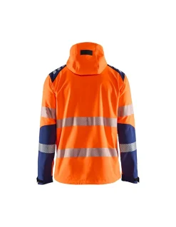 Veste Softshell Blaklader 4491 Haute Visibilité Résitance à La Pluie 10.000 Mm