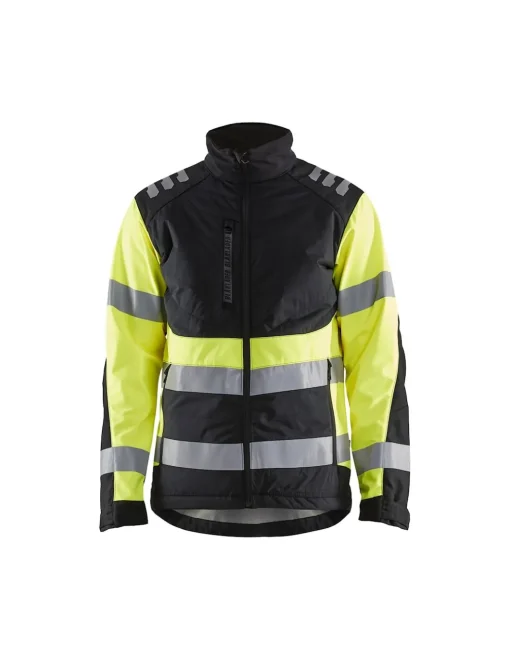 Veste Softshell Blaklader Strech 4497 Haute Visibilité Haute Imperméabilité 10.000 Mm