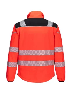 Veste Softshell Haute Visiilité Bandes Segmentées EN20471 T402 Portwest